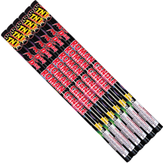 Firework Roman Candles 10 Ball Mad Dog Roman Candle