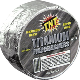 Firework Firecrackers Titanium Cracker   1000 Roll