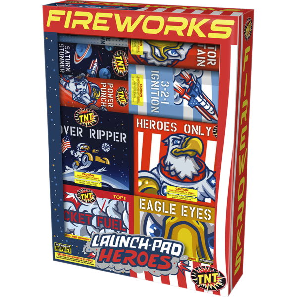 Firework Ground Assortments Launch Pad Heroes