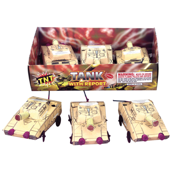 Firework Other Novelties M 1 Abrams Tank W/ Report