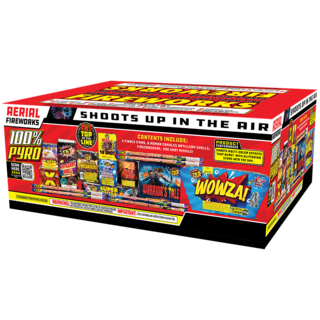 Firework Aerial Assortments 100% Pyro