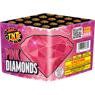 Firework Fountains Pink Diamonds     