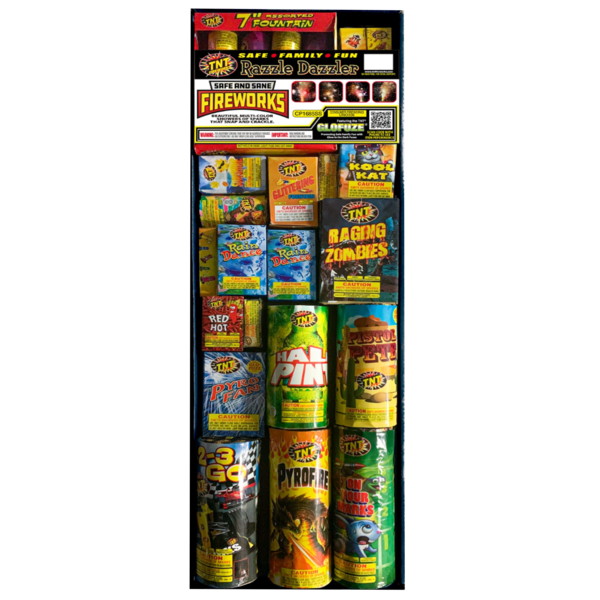 Firework Ground Assortments Razzle Dazzler Usa Ss