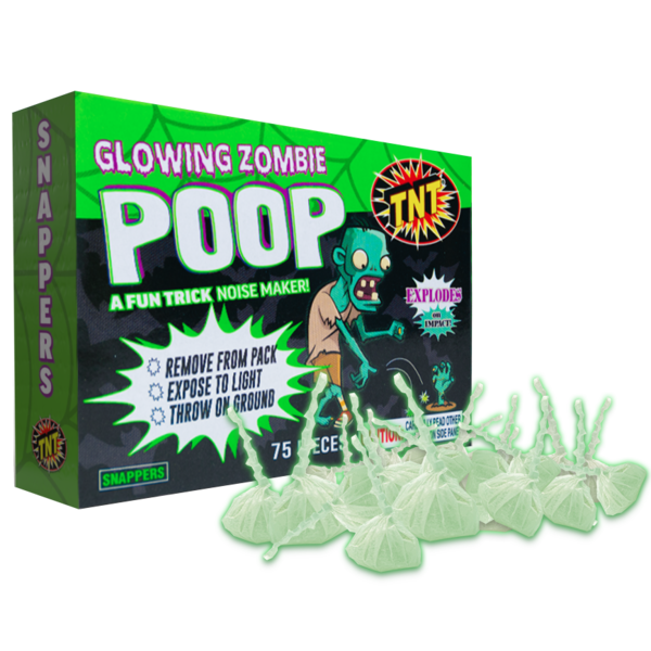 Firework Snappers Glowing Zombie Poop