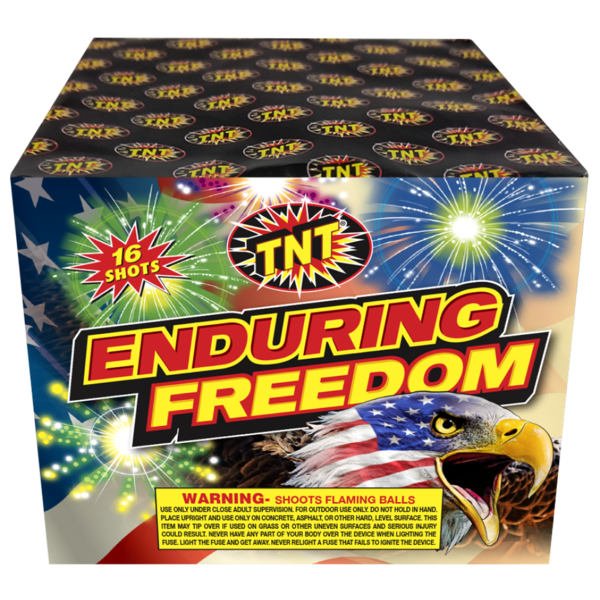 Firework Multi Aerials Enduring Freedom