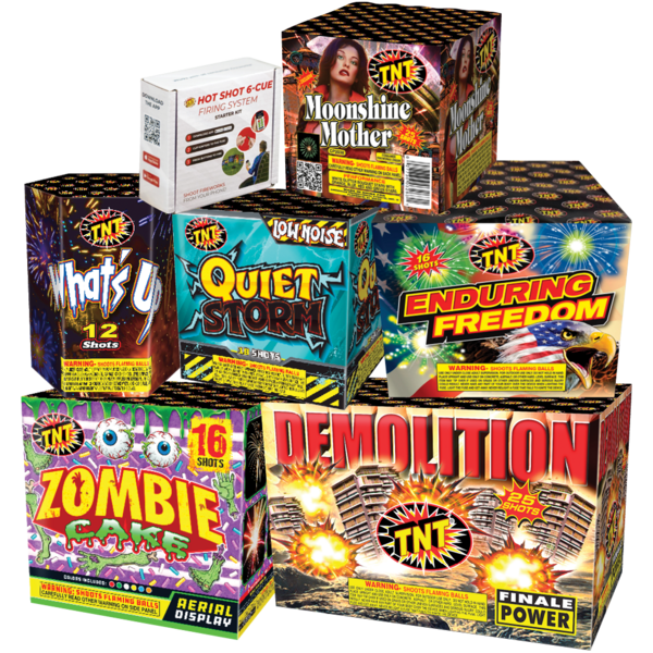 Firework Pre-Built Shows Retail Medium Show