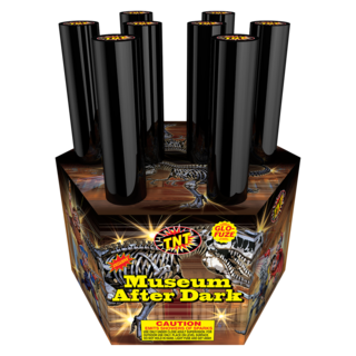 500 Gram Firework Fountains Museum After Dark