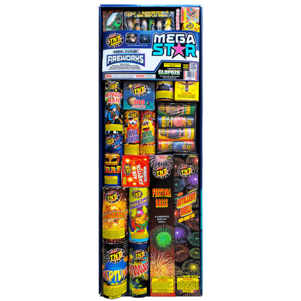 Firework Aerial Assortments Mega Star   Aerial