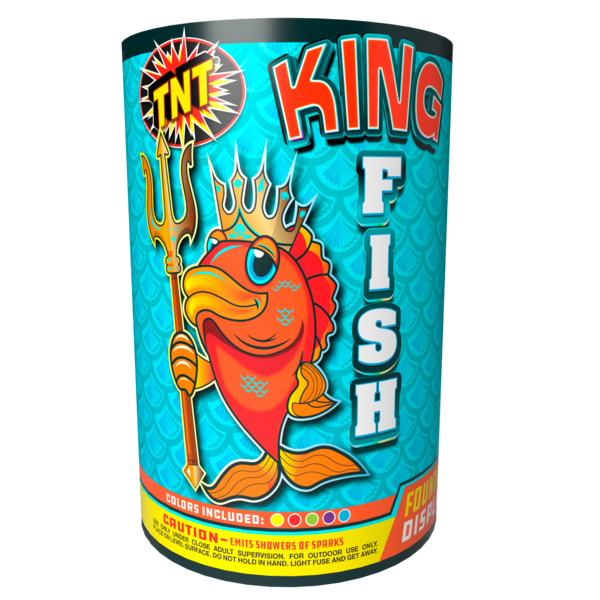 Firework Fountains King Fish