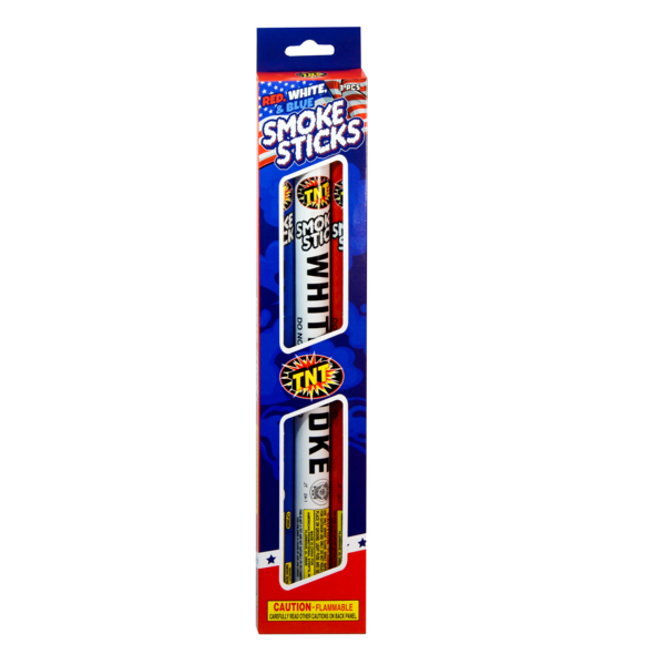 Firework Smoke Rwb Smoke Sticks 3 Pack