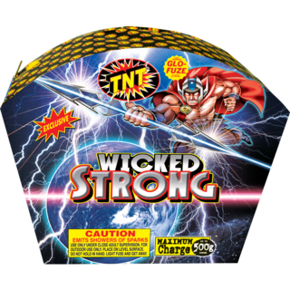 500 Gram Firework Fountains Wicked Strong