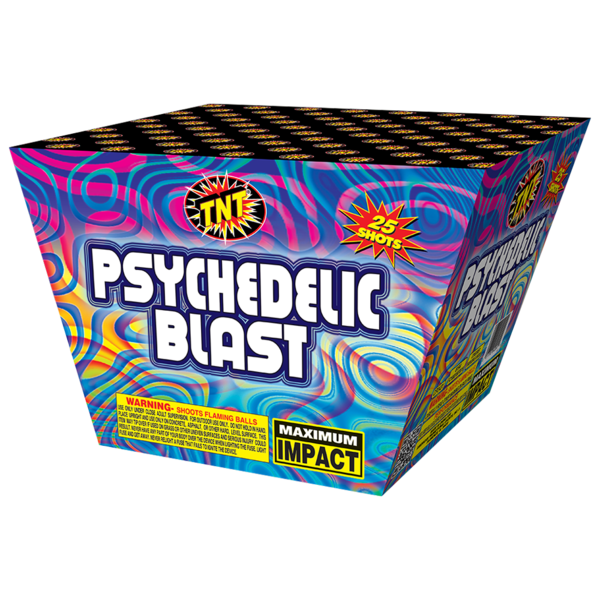 500 Gram Firework Finale Aerials Psychedelic Blast