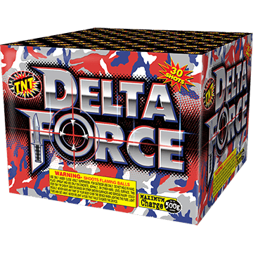 500 Gram Firework Finale Aerials Delta Force