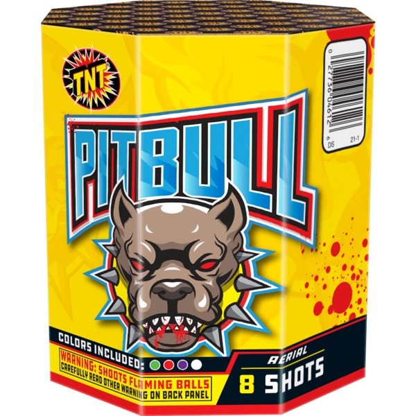 500 Gram Firework Multi Aerials Pitbull