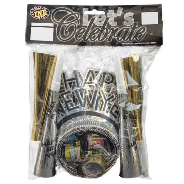 Firework Novelty Assortments Let's Celebrate   4pk