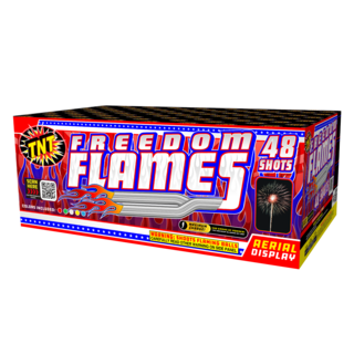 500 Gram Firework Finale Aerials Freedom Flames