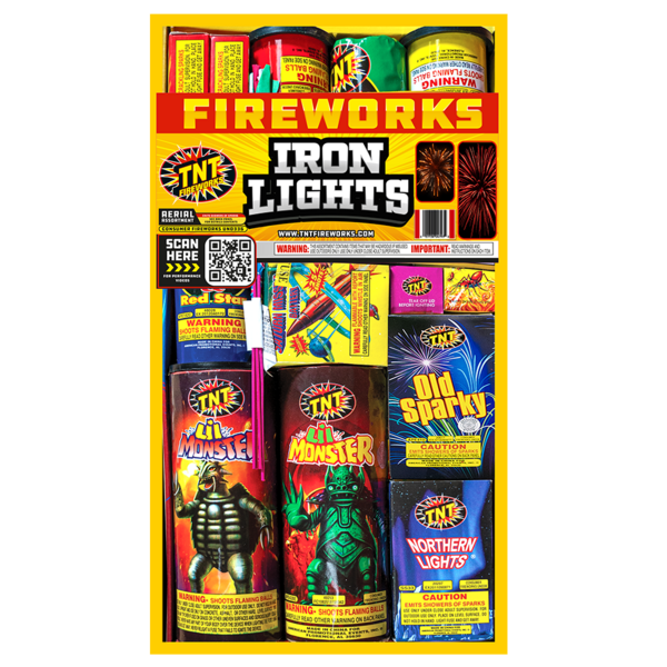 Firework Aerial Assortments Iron Lights