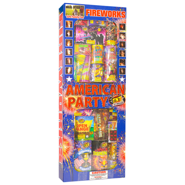 Firework Ground Assortments American Party