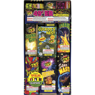 Firework Ground Assortments 49'er