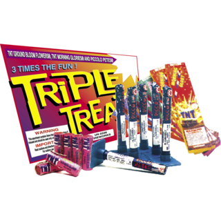 Firework Ground Assortments Triple Treat