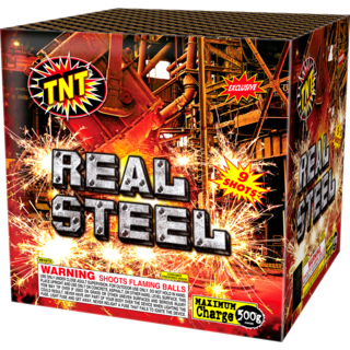 500 Gram Firework Finale Aerials Real Steel