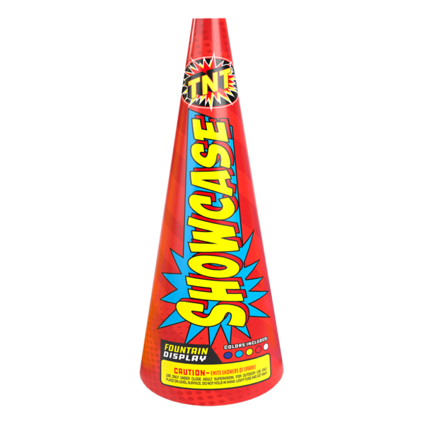 Firework Fountains Showcase Cone