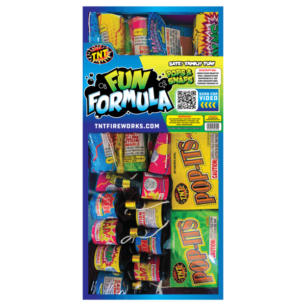 Firework Novelty Assortments Fun Formula