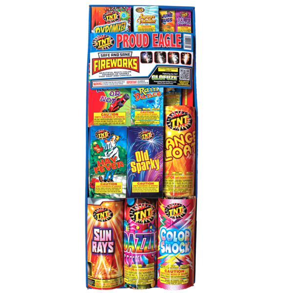 Firework Ground Assortments Proud Eagle