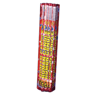 Firework Roman Candles 10 Ball Tnt Tri Pak