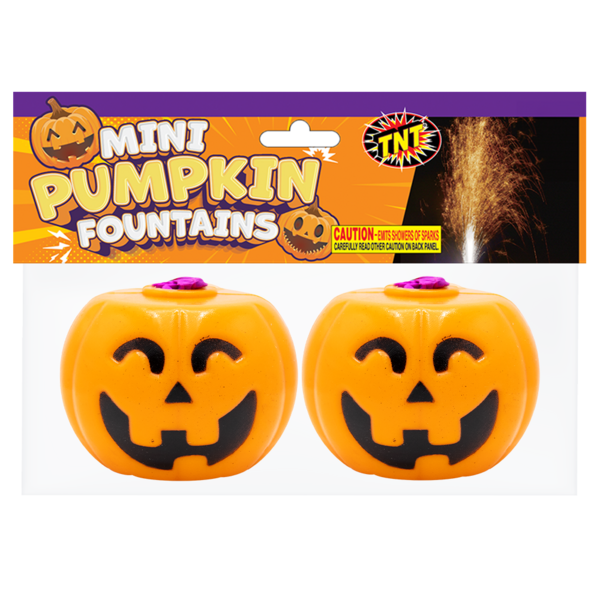 Firework Fountains Mini Pumpkin Fountains