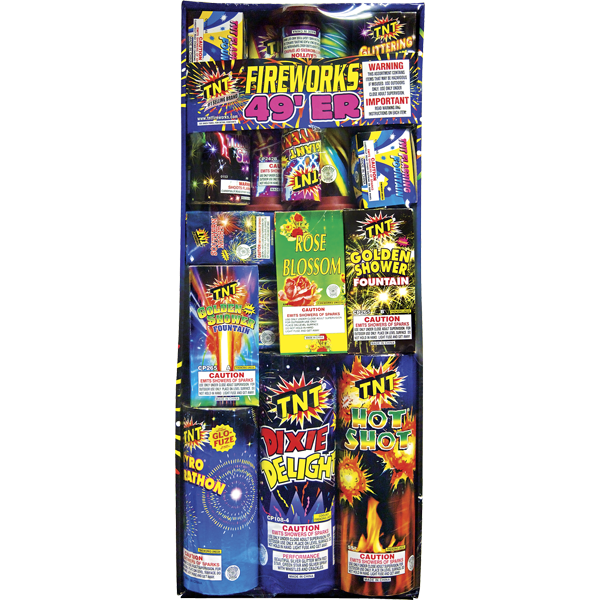 Firework Ground Assortments 49'er   Ss