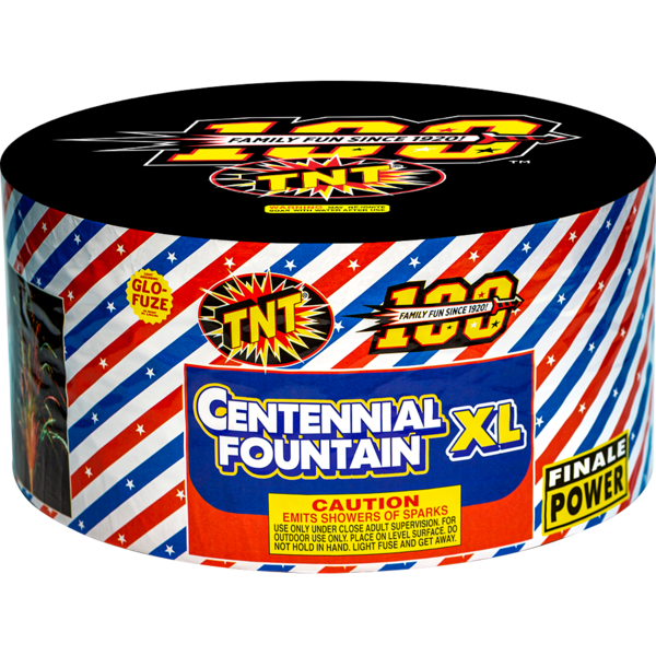 500 Gram Firework Fountains Centennial Fountain Xl