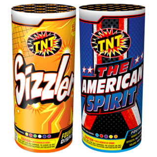 Firework Fountains American Spirit Plus Sizzler