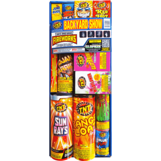 Firework Ground Assortments Backyard Show