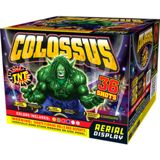 500 Gram Firework Finale Aerials Colossus