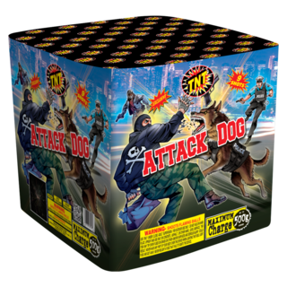 500 Gram Firework Finale Aerials Attack Dog