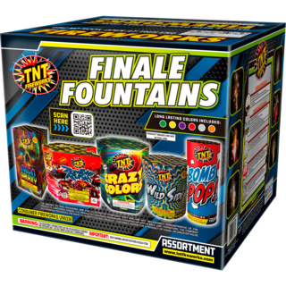 Firework Fountains Finale Fountain Box