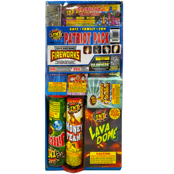 Firework Ground Assortments Patriot Pak