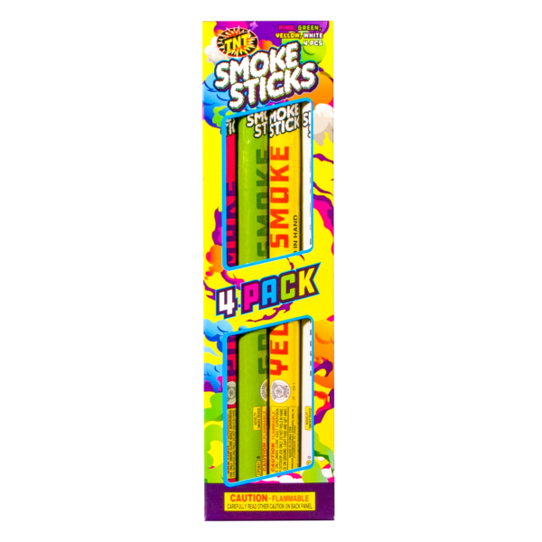 Firework Smoke Smoke Sticks 4 Pack