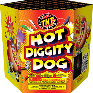 Firework Multi Aerials Hot Diggity Dog