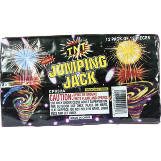 Firework Ground Spinners Jumping Jacks