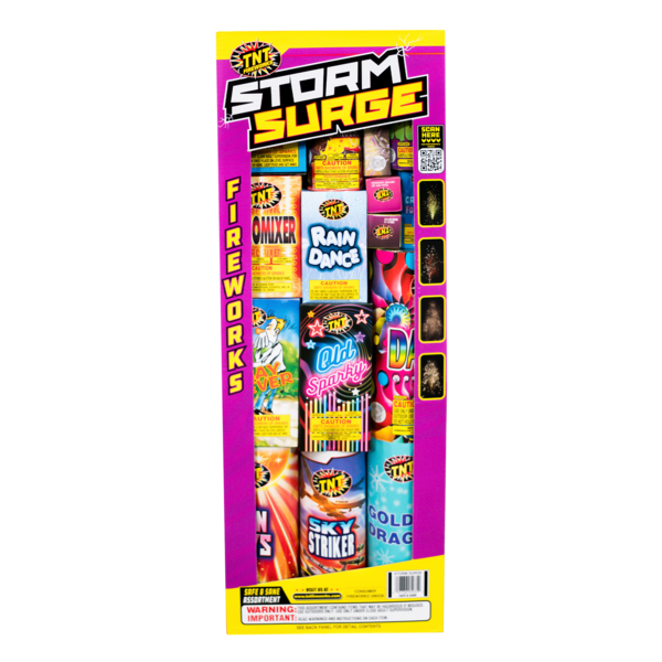 Firework Ground Assortments Storm Surge