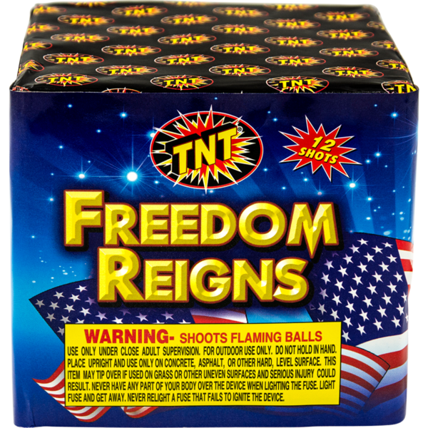 Firework Multi Aerials Freedom Reigns