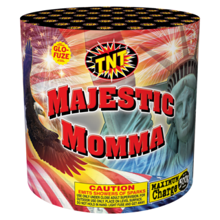 500 Gram Firework Fountains Majestic Momma