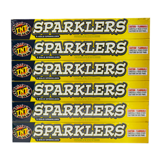 Firework Sparklers & Handheld #10 Sparklers 6 Pack