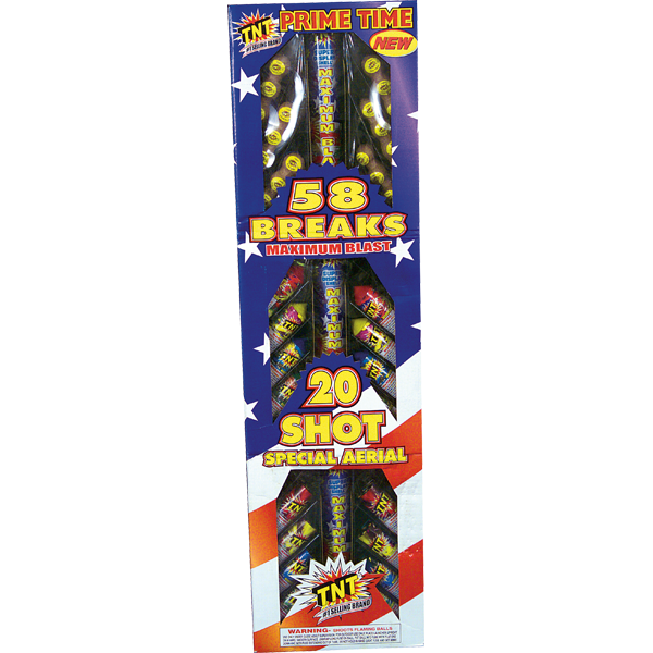 500 Gram Firework Reloadables Prime Time