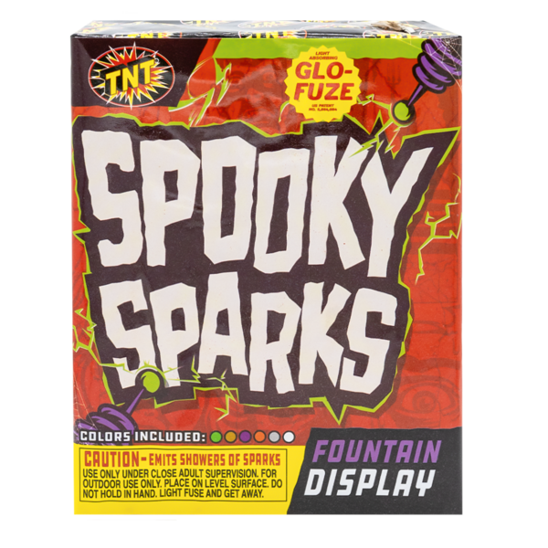 Firework Fountains Spooky Sparks