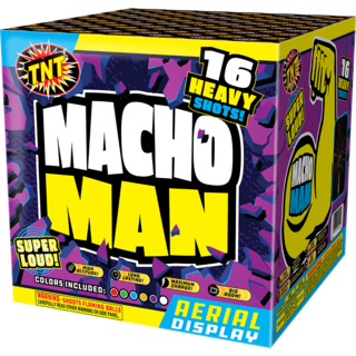 500 Gram Firework Finale Aerials Macho Man