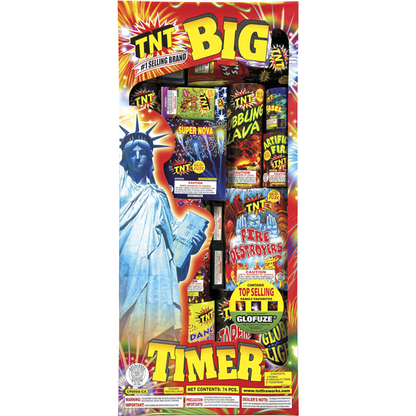 Firework Ground Assortments Big Timer   California