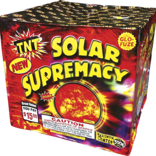 500 Gram Firework Fountains Solar Supremacy 